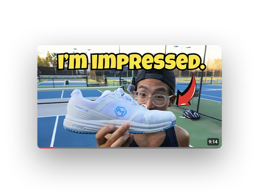 "Montis Pickleball Shoes are LEGIT" - YouTube Star Ed Ju Reviews Montis Pickleball Shoes