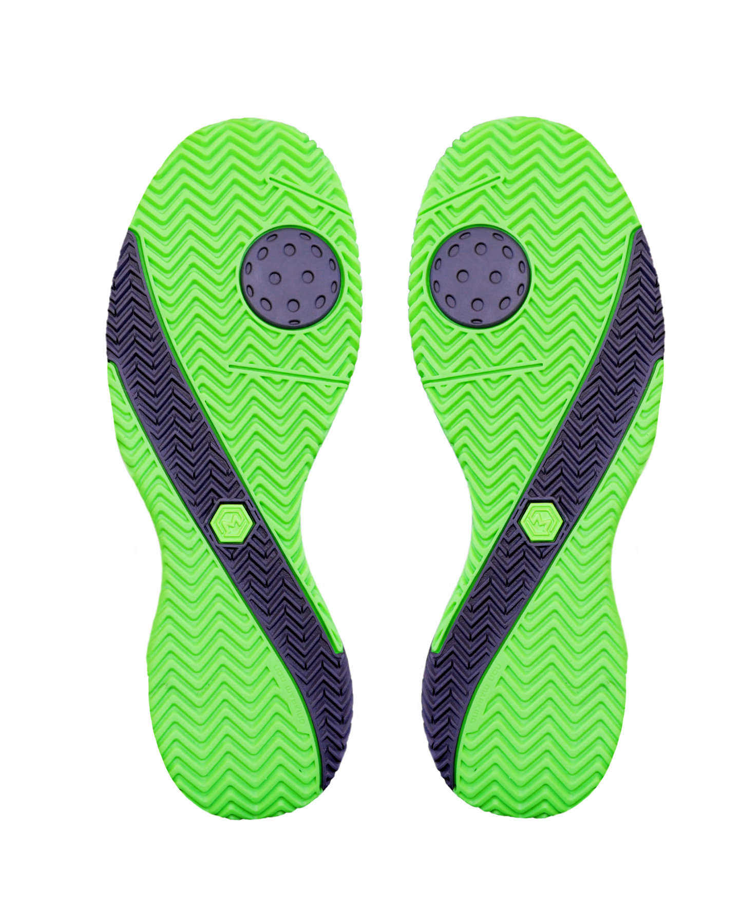 Grey & Green Drop 1.0 Pickleball Shoes