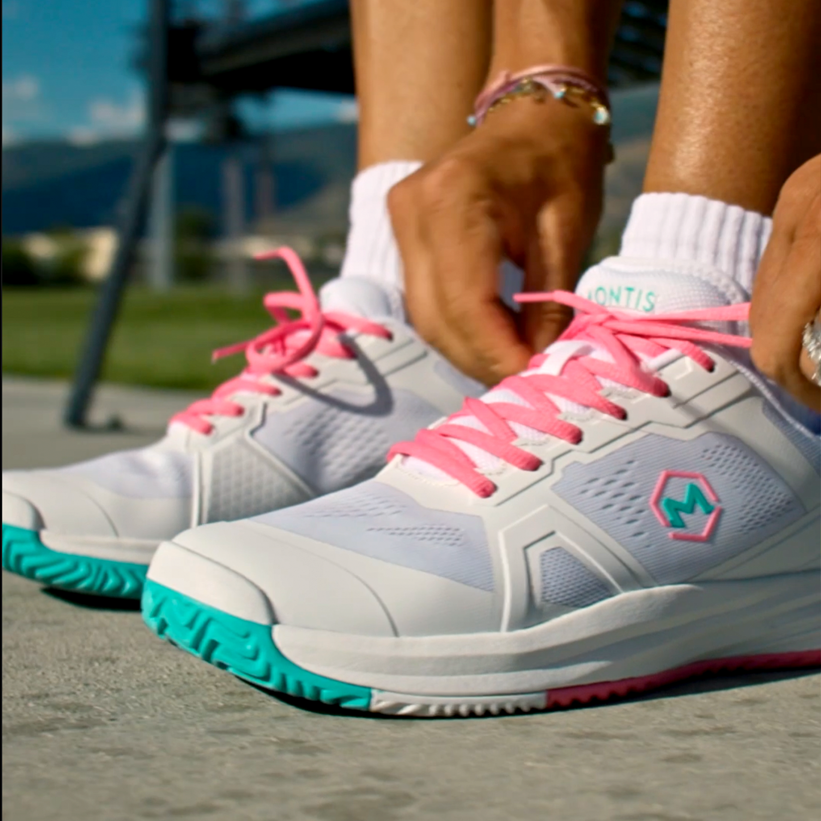 Limited Edition Ed Ju Colorway Athletic Fit Pickleball Shoes