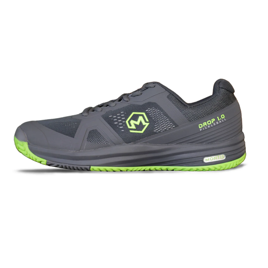 Grey & Green Drop 1.0 Pickleball Shoes