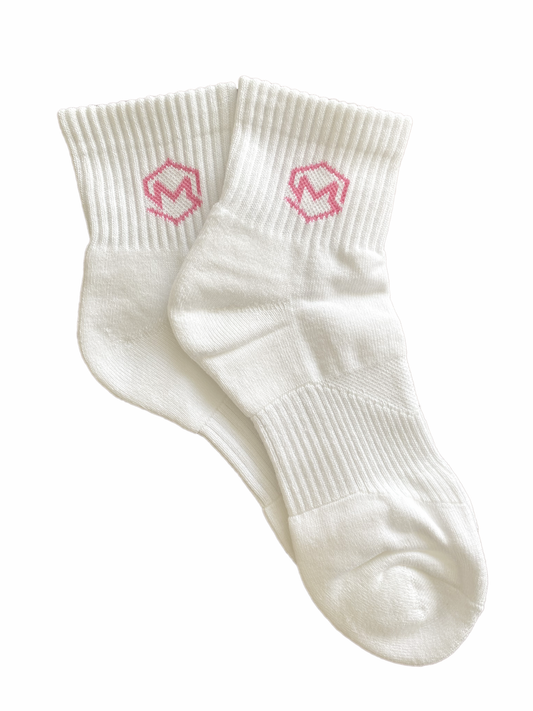 Performance Socks - Pink Logo