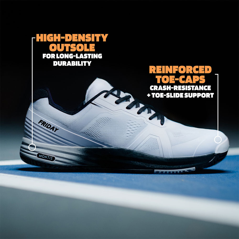 Limited Edition Holbrook Athletic Fit White Pickleball Shoes