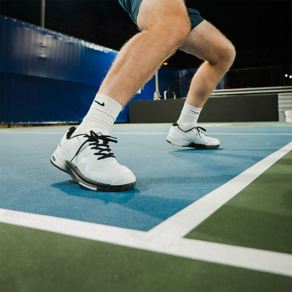 ミスチロル Limited Edition Holbrook Athletic Fit White Pickleball Shoes